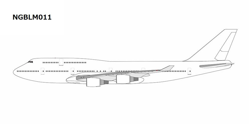 B747-400 White N/A 1/400 [NGBLM011] 