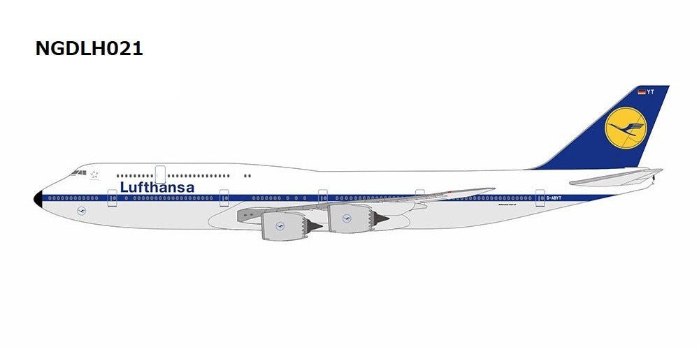 【予約商品】B747-8 ルフトハンザドイツ航空 「retro colors」 D-ABYT 1/400 (NG20241115) [NGDLH021]