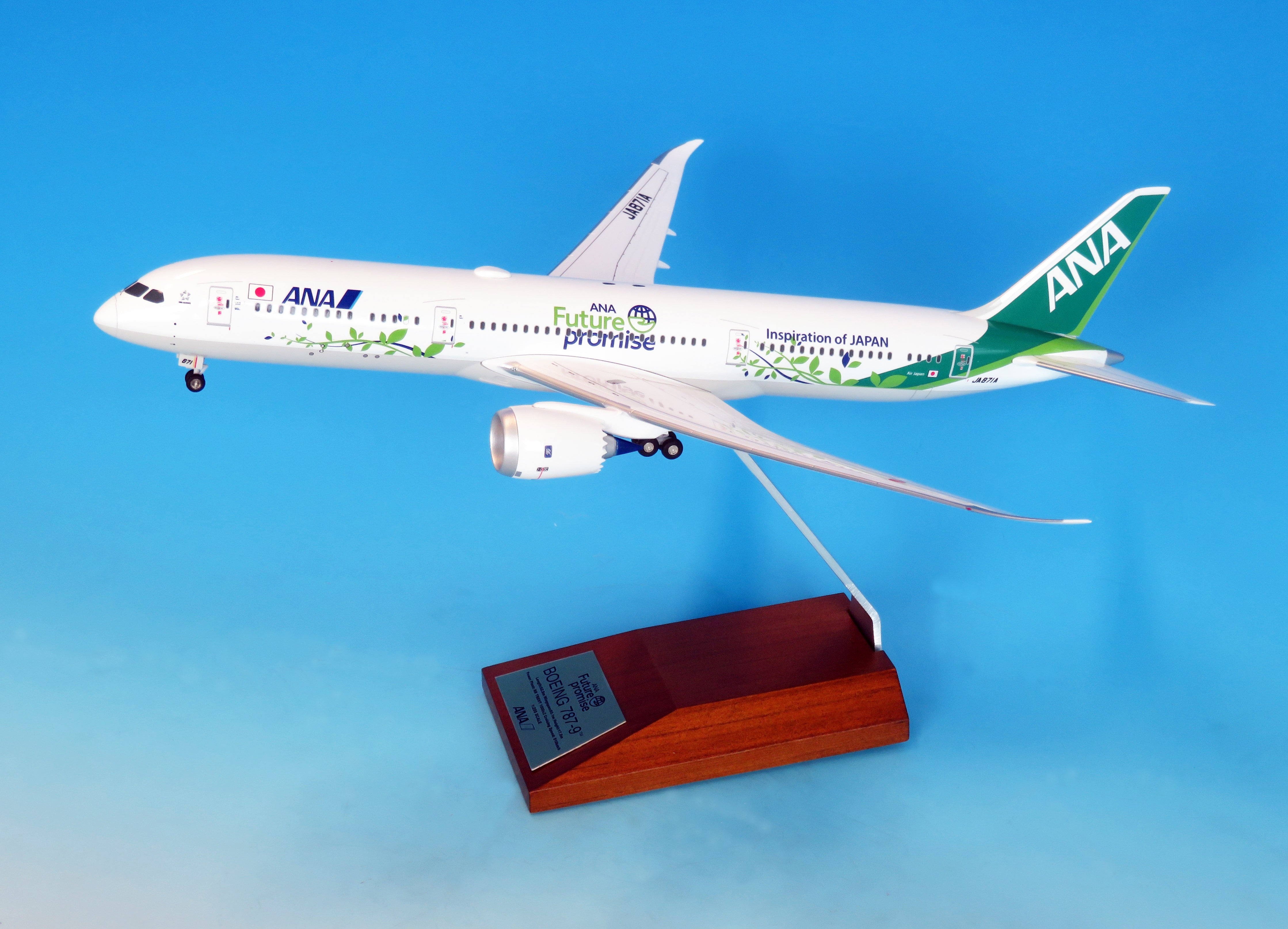 [Pre-order item] 787-9 ANA All Nippon Airways "ANA Future Promise" Completed product (with WiFi radome and gear) JA871A 1/200 (ANA20241112) [NH20220] 