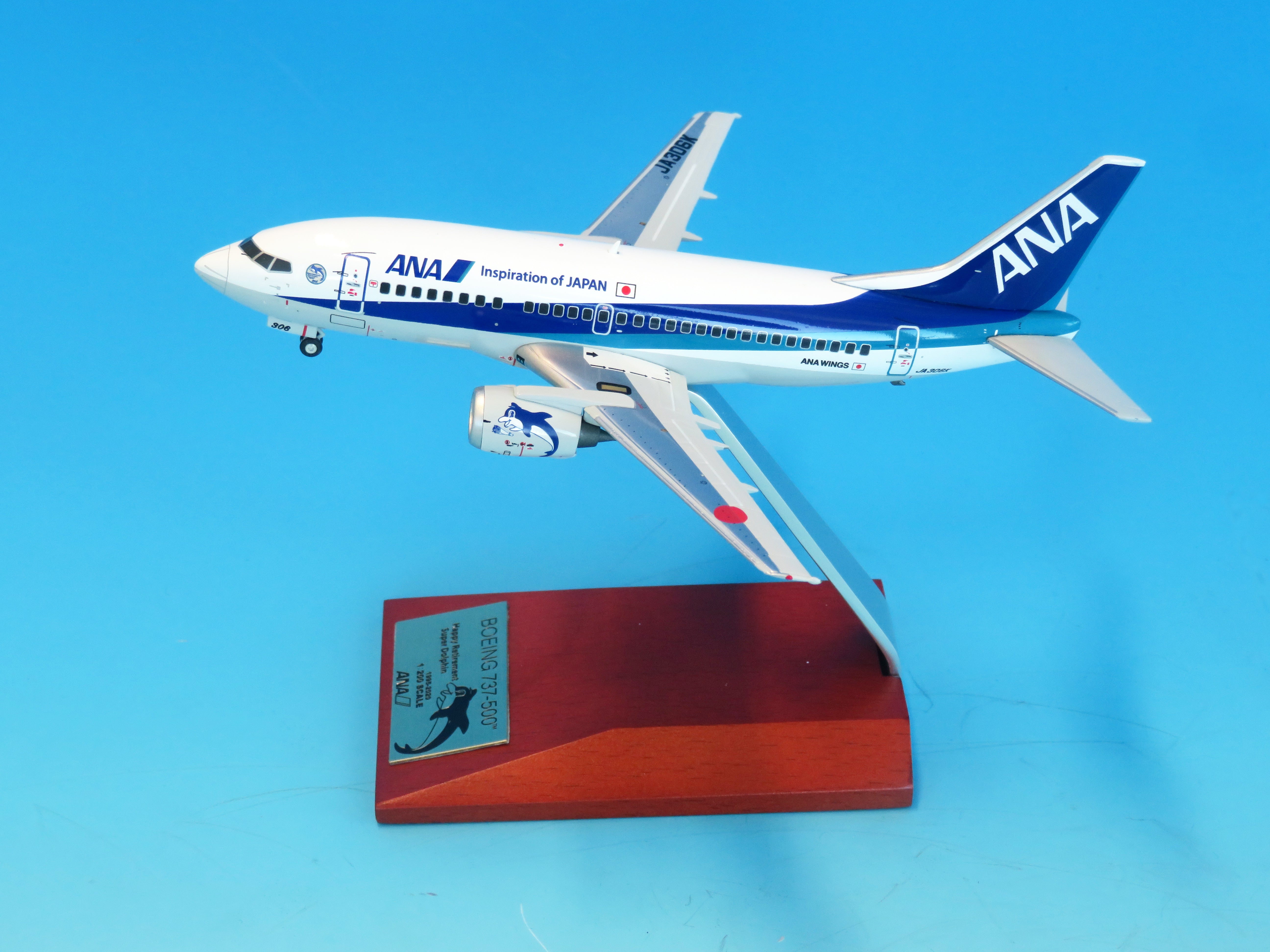 [Pre-order item] 737-500 ANA All Nippon Airways Last Flight JA306K 1/200 (ANA20241112) [NH20242] 