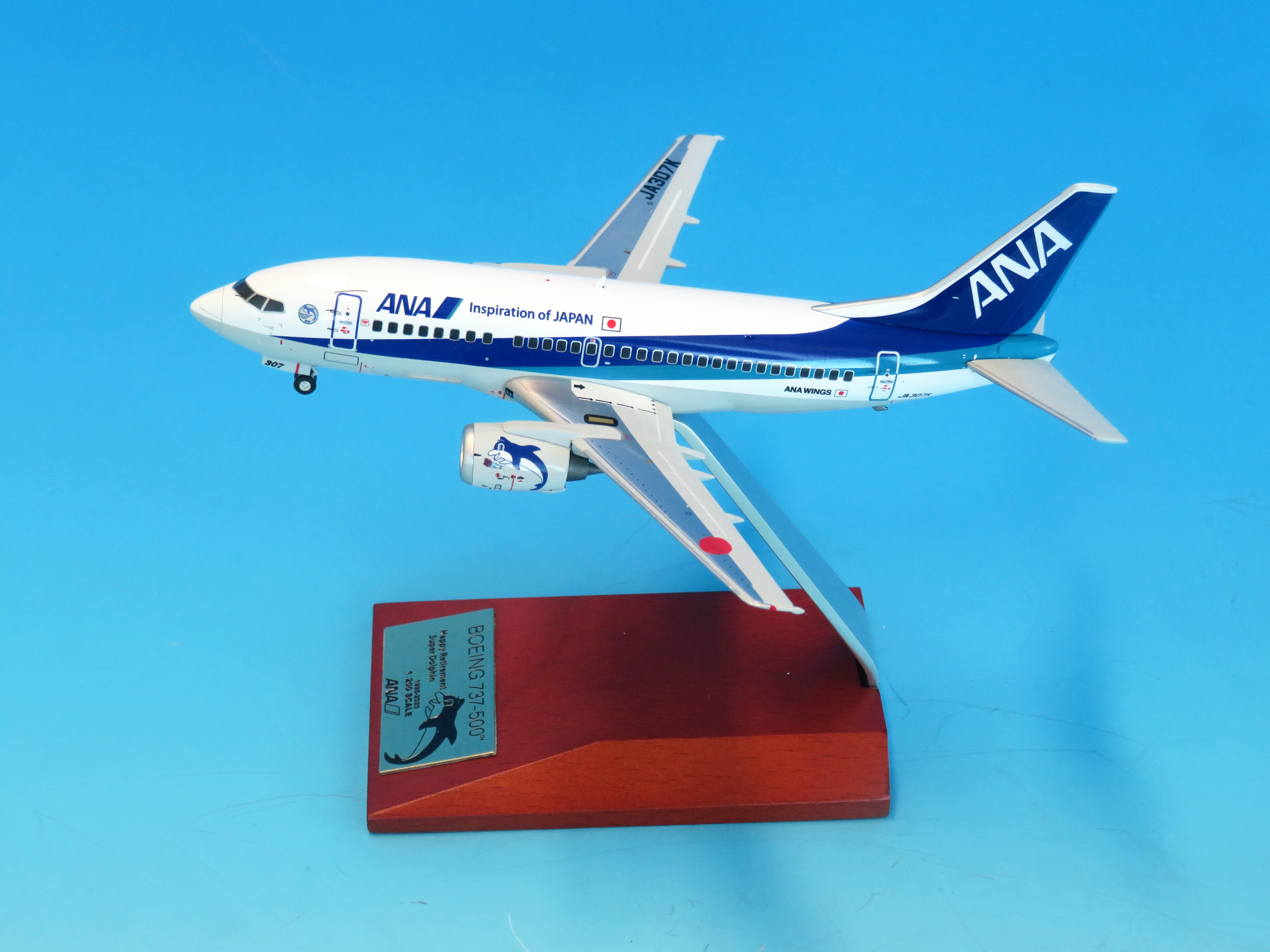 全日空商事B737-500 ANA 全日空JA307K 1/200 [NH20243]