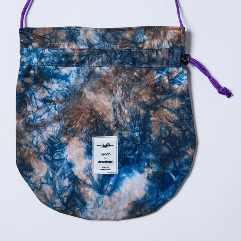 Peach×devadurga Drawstring Shoulder Bag Purple [PA220037]