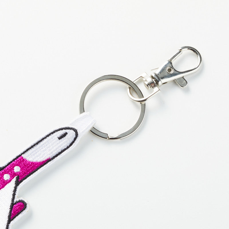 Peach original patch keychain [PA230037]