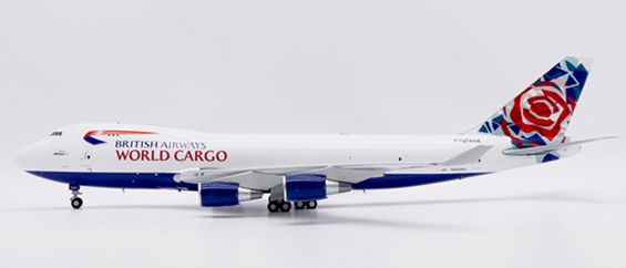 【予約受付終了】【予約商品】747-400F ブリティッシュ・エアウェイズ ワールドカーゴ (アトラス・エア) 「Chelsea Rose」 N495MC 1/200 (JC20260526)［SA2008］