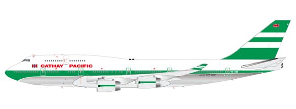 ※予約受付終了【予約商品】747-400 キャセイパシフィック航空 「OC」 ※ポリッシュ仕上げ・フラップダウンモデル VR-HOR 1/200 (JC20250818) [SA2101A]