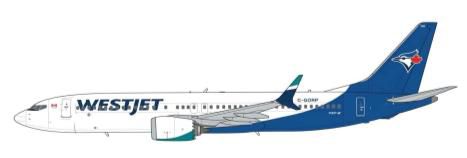 【予約商品】737 MAX 8 ウエストジェット 「Toronto Blue Jays」 C-GORP 1/400 (JC20260726)［SA4131］