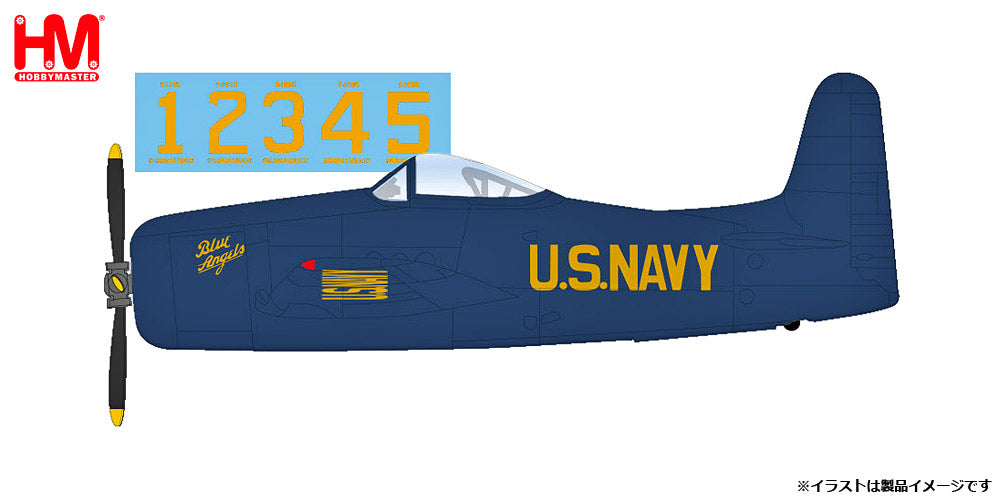 【予約商品】F8F-1B ベアキャット　ブルーエンジェルズ 1946年 ※デカール付属版  1/72 (HM20240123) [SM1012]