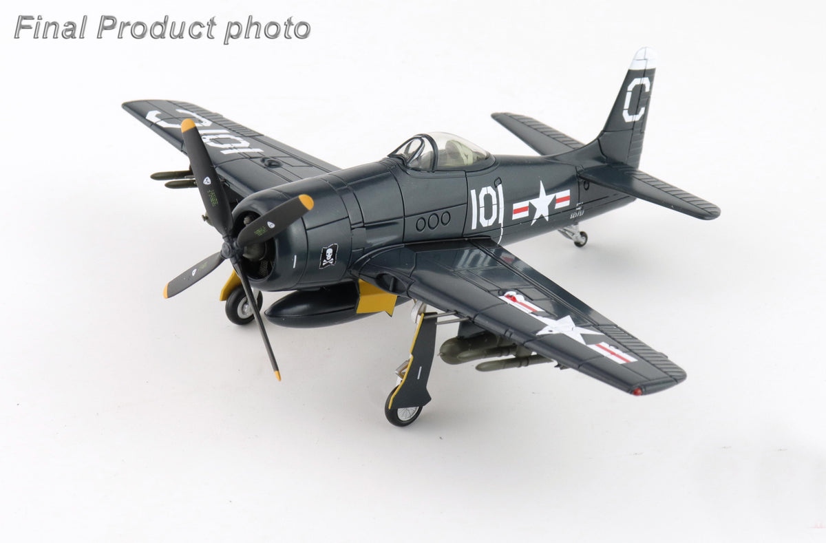 【予約商品】F8F-2 ベアキャット アメリカ海軍 VF-61 「ジョリー・ロジャース」 1949年 1/72 (HM20261021) [SM1013]
