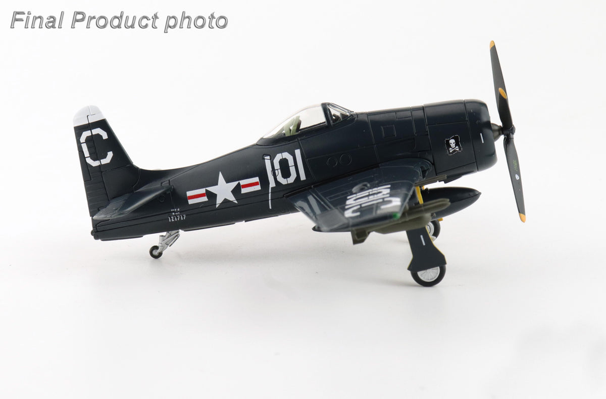 【予約商品】F8F-2 ベアキャット アメリカ海軍 VF-61 「ジョリー・ロジャース」 1949年 1/72 (HM20261021) [SM1013]