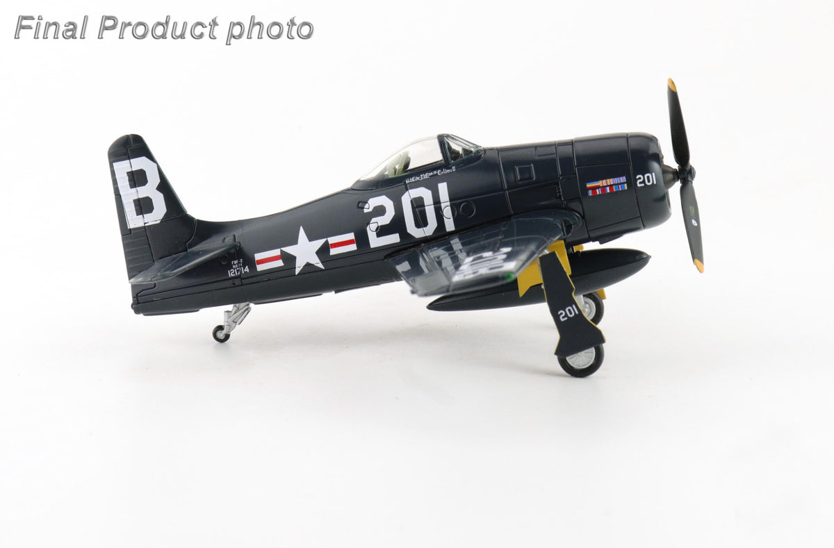 【予約商品】F8F-2P ベアキャット アメリカ海軍 #121714 ダックスフォード 2014年 1/72 (HM20261021) [SM1014]