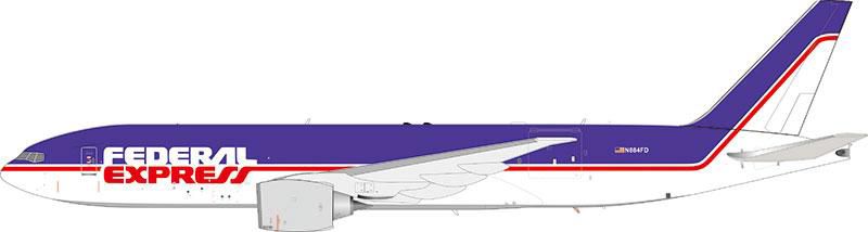 【予約商品】777-200LR フェデックス・エクスプレス 「Rosie」 N884FD 1/400 (AV20260919) [WB4087]