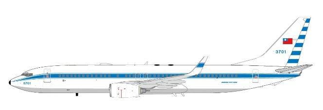 ※一時的に予約受付終了【予約商品】737-800 中華民国空軍(台湾空軍) 3701 1/100 (JC20251028) [XX1003]