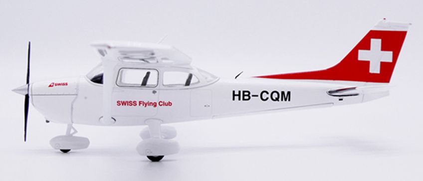 【予約商品】セスナ172N スカイホーク スイス・フライング・クラブ HB-CQM 1/72 (JC20260526)［XX172002］