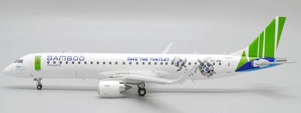 [Pre-order item] E190-200LR Bamboo Airways "Save the Turtles" OY-GDB 1/200 (JC20231128) [XX20078] 