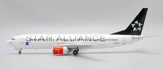 【予約受付終了】【予約商品】737-800 スカンジナビア航空 「Star Alliance」 LN-RRW 1/200 (JC20260526)［XX20180］