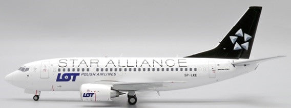 【予約商品】737-500 LOTポーランド航空 「Star Alliance」　SP-LKE　1/200  (JC20240302) [XX20236]