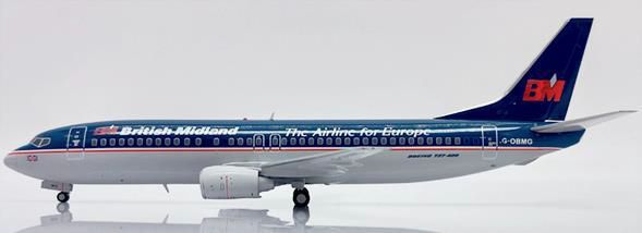 [Pre-order item] 737-400 British Midland "The Airline for Europe" G-OBMG 1/200 (JC20250120) [XX20261] 