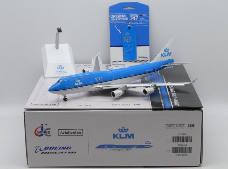 747-400 KLM Royal Dutch Airlines 100 PH-BFG 1/200 [XX20345] 