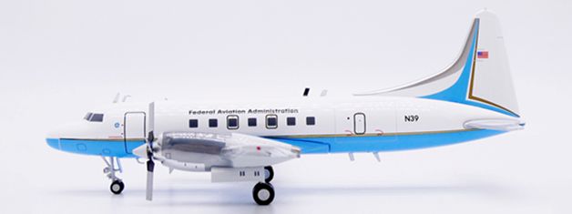 【予約商品】CV-580 アメリカ連邦航空局 N39 1/200 (JC20260427) ［XX20553］