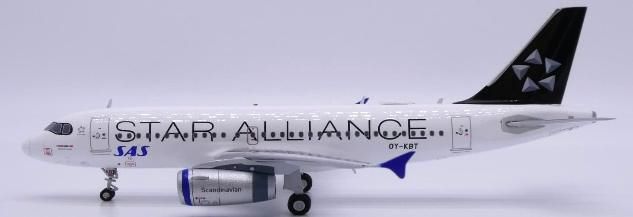 ※一時的に予約受付終了【予約商品】A319 SASスカンジナビア航空 「Star Alliance」 OY-KBT 1/200 (JC20251028) [XX20608]