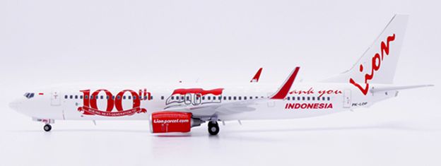 【予約商品】737-900ER ライオン・エア 「100th Boeing Next-Generation 737」 PK-LOF 1/200 (JC20260427) ［XX20610］