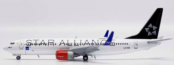 【予約商品】737-800 スカンジナビア航空 「Star Alliance」　LN-RRE　1/400 (JC20240129) [XX40022]