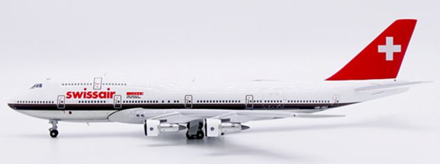 【予約商品】747-300M スイスエア 「700th Anniv of the Swiss Confederation」 ※ポリッシュ仕上げ HB-IGC 1/400 (JC20260427) ［XX40283］