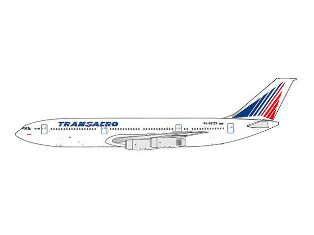【予約商品】IL-86 トランスアエロ航空 RA-86123 1/400 (JC20261027) [XX40413]