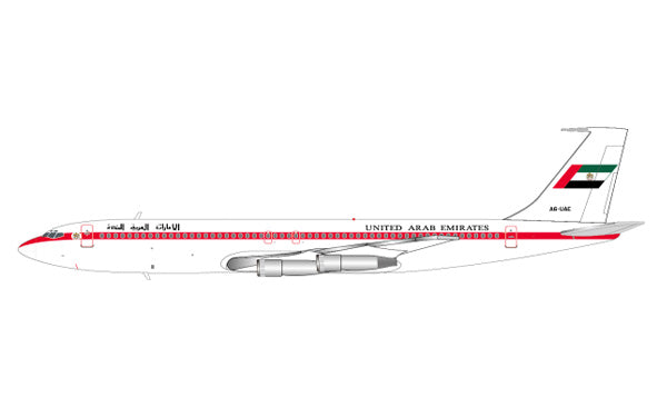 【予約商品】707-300 アラブ首長国連邦 アミリフライト  A6-UAE  1/400 (JC20250926) [XX40478]