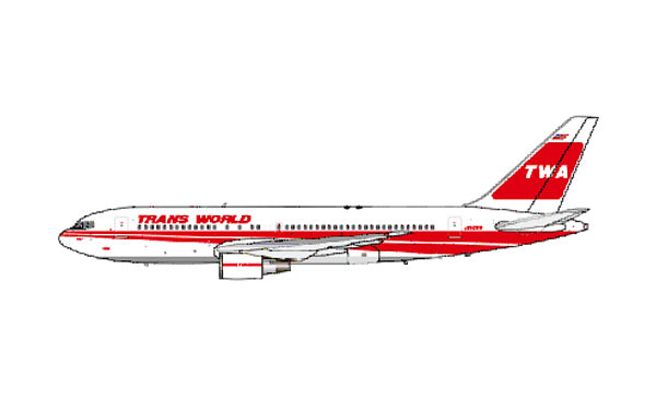 B767-200ER トランスワールド航空 N610TW 1/400 [XX40494]