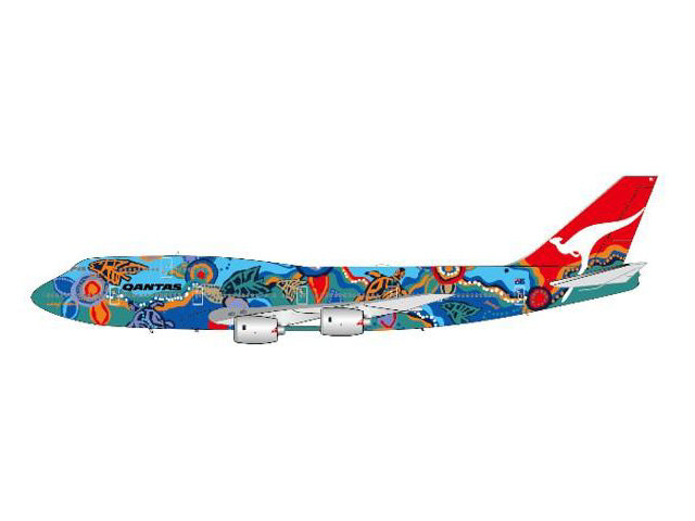 【予約商品】747-300 カンタス航空 「Nalanji Dreaming」　VH-EBU 1/400  (JC20250516) [XX40500]