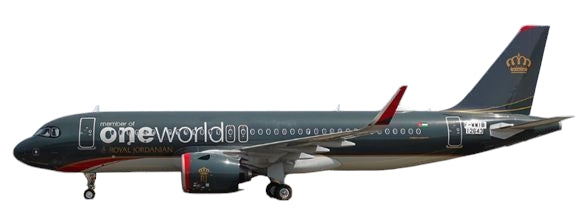 ※予約受付終了【予約商品】A320neo ロイヤル・ヨルダン航空 「oneworld」 JY-RAK 1/400 (JC20250818) [XX40783]
