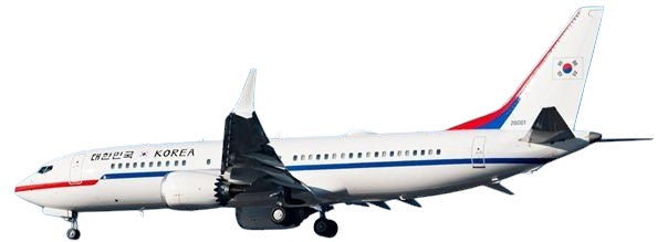 BOEING（ボーイング）公式 フライトバッグ／ジムバッグ26L 即購入可 JC Wings 【予約商品】737MAX8 韓国政府専用機（BBJ） 26-001 1/400