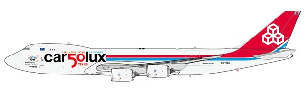 B747-8F カーゴルクス 「car50lux 『Air Silk Road』」 LX-VCC 1/400 [XX40871]