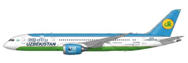 【予約商品】787-8 ウズベキスタン航空 「Go Uzbekistan」 UK78706 1/400 (JC20260626)［XX40902］