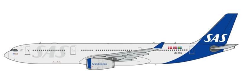 【予約商品】A330-300 スカンジナビア航空 「NC」 LN-RKT 1/400 (JC20260626)［XX40907］