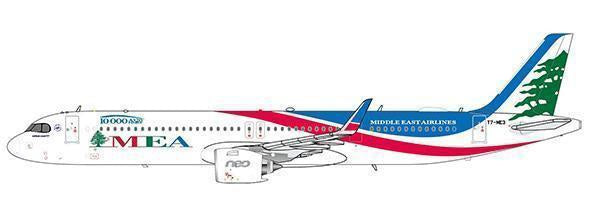 【予約商品】A321neo ミドル・イースト航空 「10000TH A320 FAMILY」 T7-ME3 1/400 (JC20230708) [XX4477]