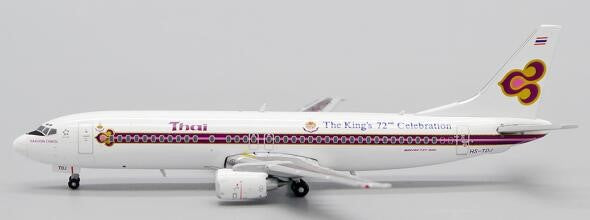 [Pre-order item] 737-400 Thai Airways International "The King's 72nd Celebration" HS-TDJ 1/400 (JC20231128) [XX4987] 