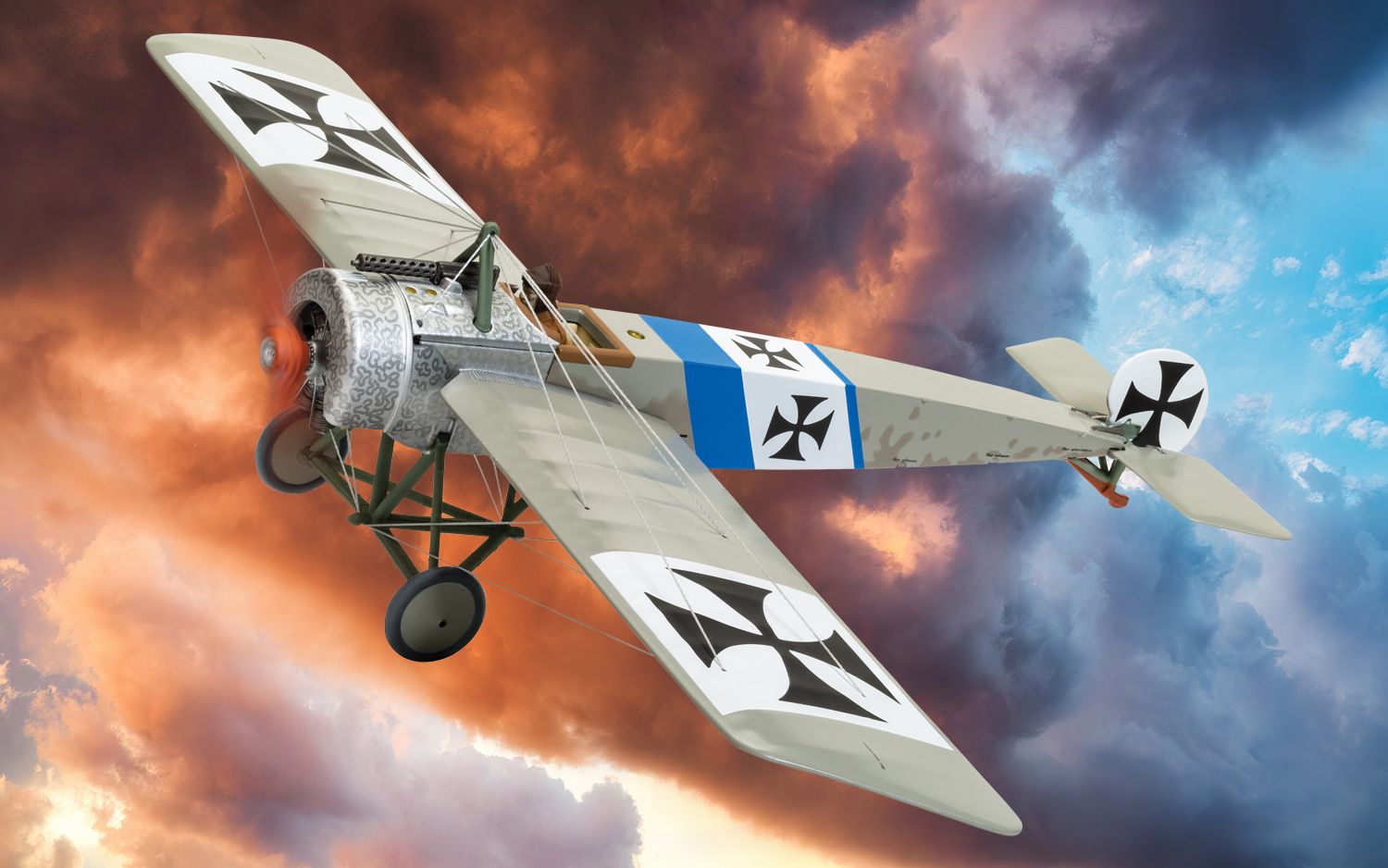 Fokker E.III Eindecker Vfw. German Air Force Ernst Udet Germany March 1916 1/48 [AA28703] 