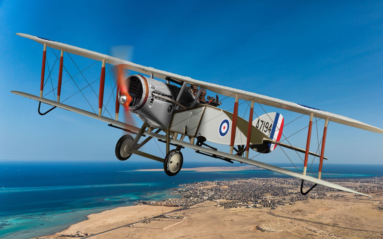 [Pre-order item] Bristol F-2B Royal Flying Corps No. 111 Sqn Egypt October 1917 1/48 (AA20230527) [AA28803] 