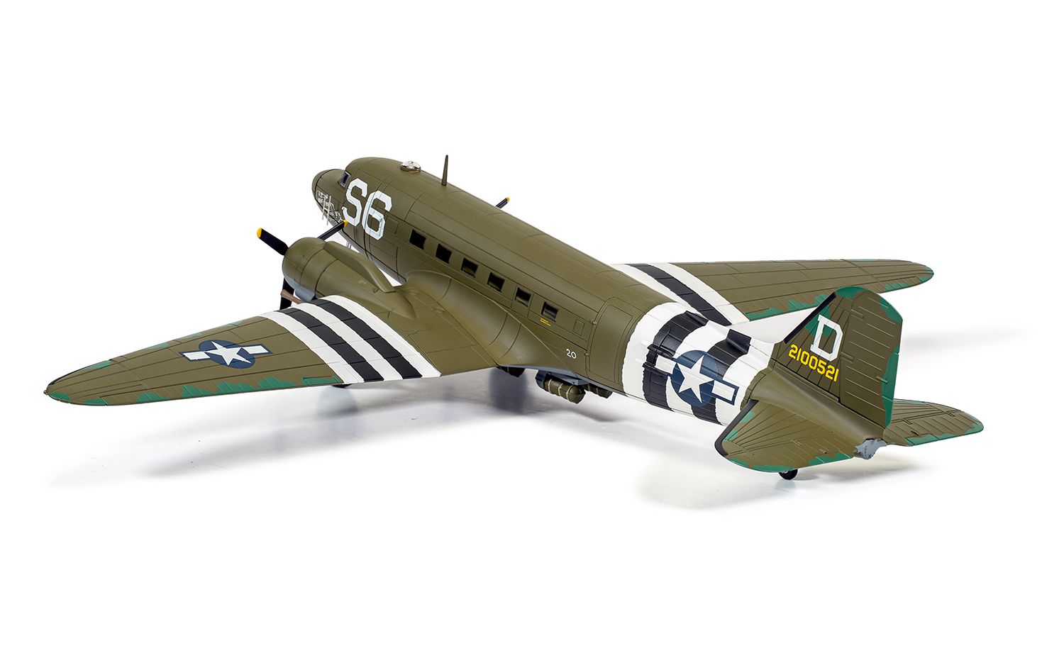 Douglas C-47A Skytrain "Night Fright" June 5/6, 1944 #42-100521 1/72[AA38211] 