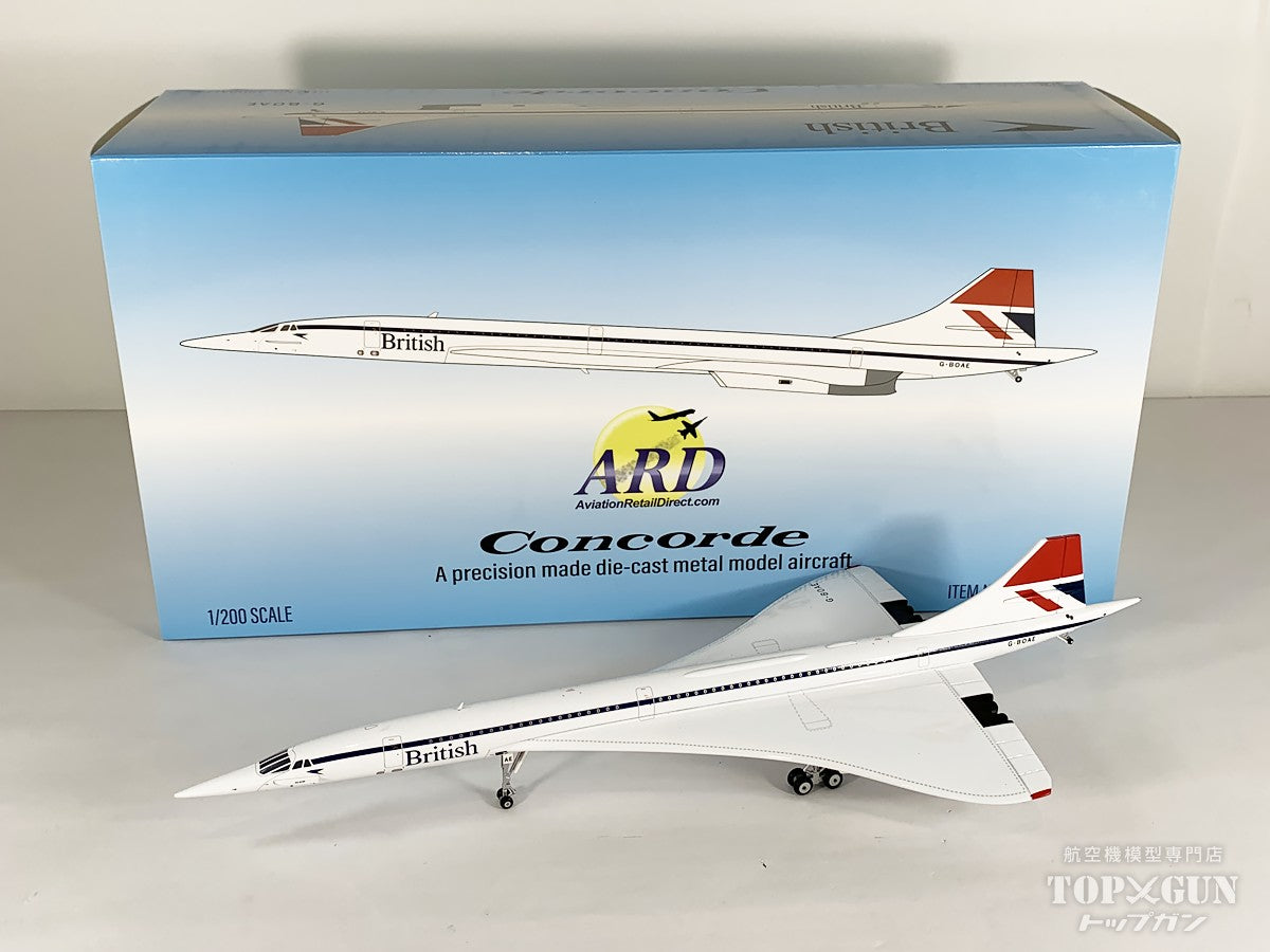 ARD Models コンコルド ブリティッシュ エアウェイズ G-BOAE 1/200