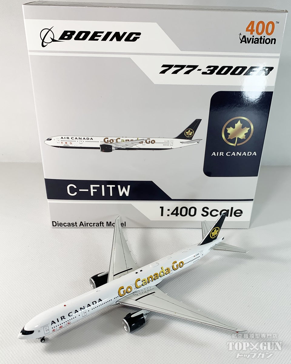 Aviation 400 777-300ER エア カナダ C-FITW Go Canada Go 1/400 [AV4211]