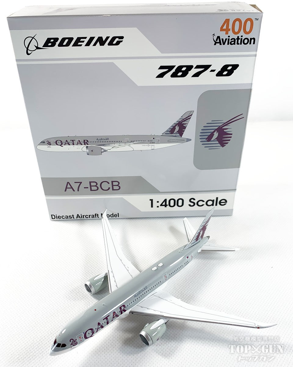 787-8 Qatar Airways 25 Years Of Excellence A7-BCB 1/400 [AV4261] 