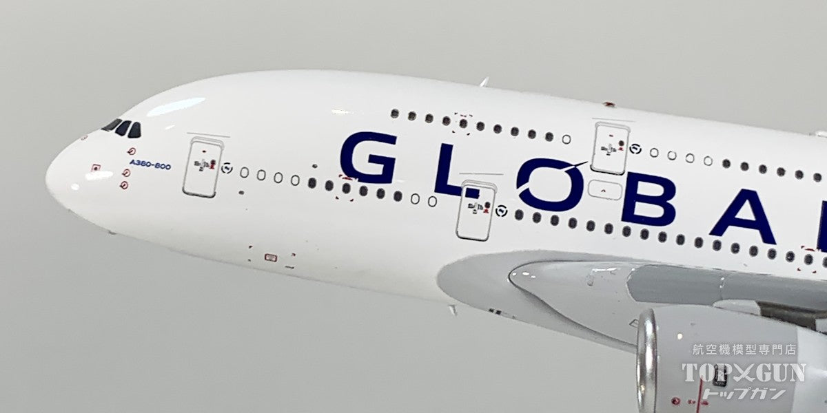 A380-800 グローバルエアラインズ ※マグネット式ランディングギアパーツ付属 9H-GLOBL 1/400 [AV4285]