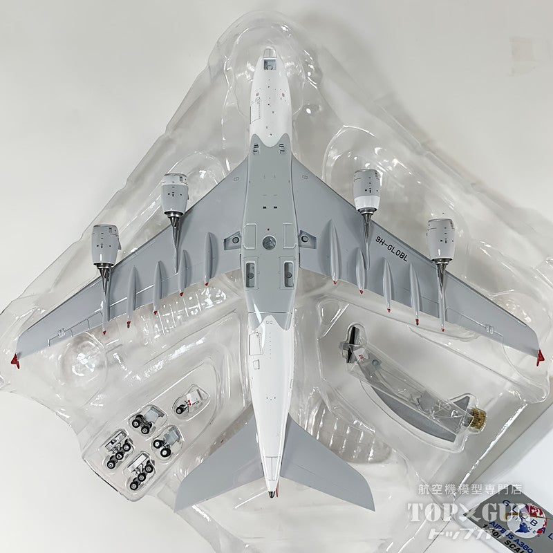A380-800 グローバルエアラインズ ※マグネット式ランディングギアパーツ付属 9H-GLOBL 1/400 [AV4285]