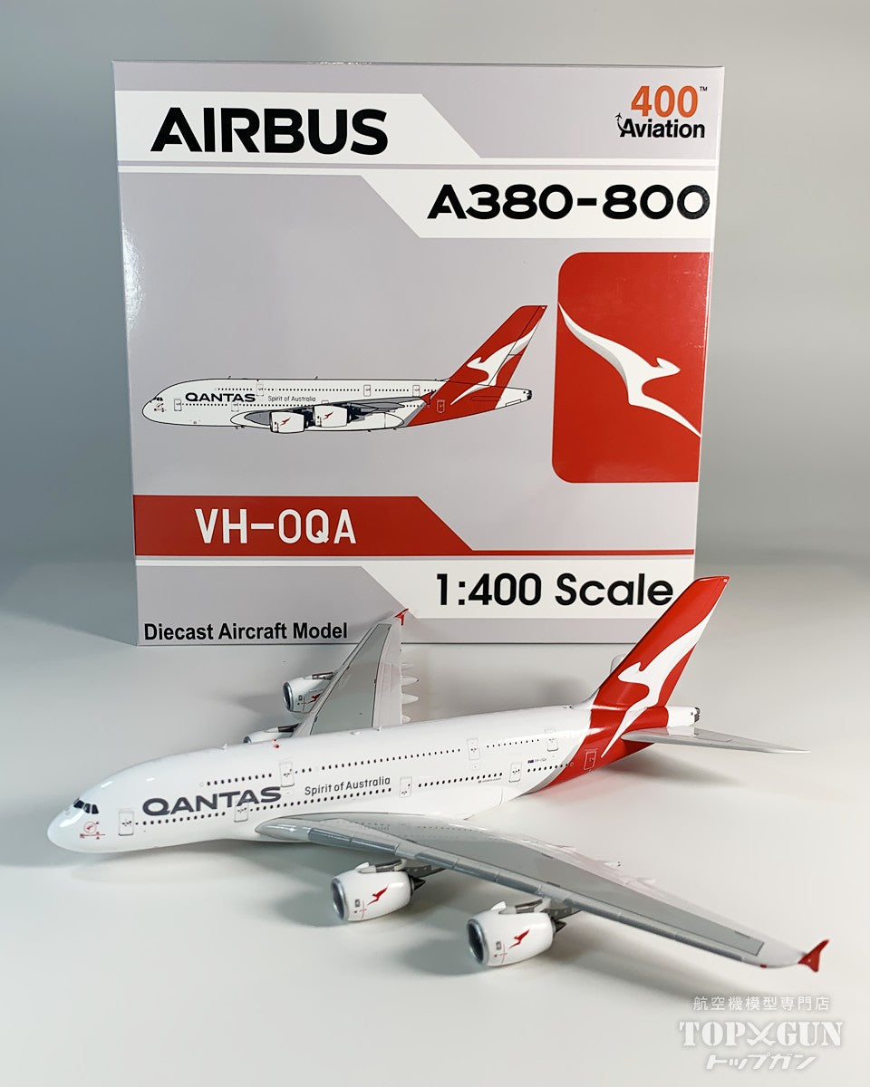 1/400 カンタス航空　エアバスＡ３８０－８００　ＶＨ－ＯＱＡ　スピリット～ Aviation 400 A380-800 カンタス航空 VH-OQA 1/400 [AV4286]