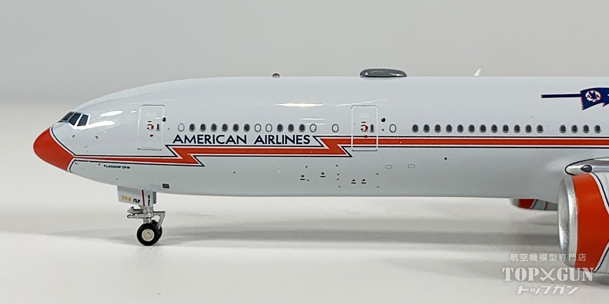 B777-300ER アメリカン航空 ※マグネット式ランディングギアパーツ付属 N735AT 1/400 [AV4379]