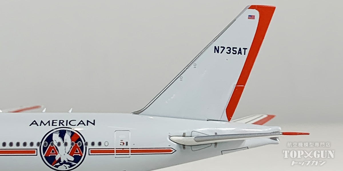 B777-300ER アメリカン航空 ※マグネット式ランディングギアパーツ付属 N735AT 1/400 [AV4379]