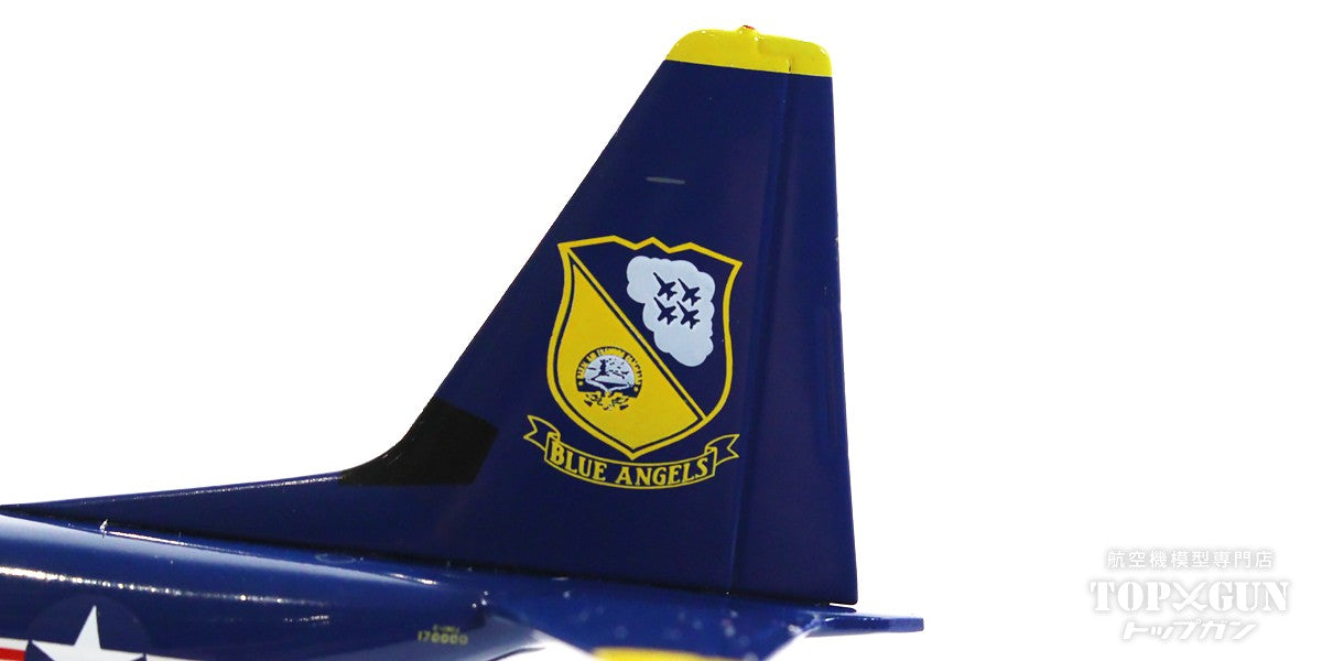 C-130J US Marine Corps Navy Display Team "Blue Angels" Support Aircraft (Stand Included) #170000 1/200 [B-130-BA-170]